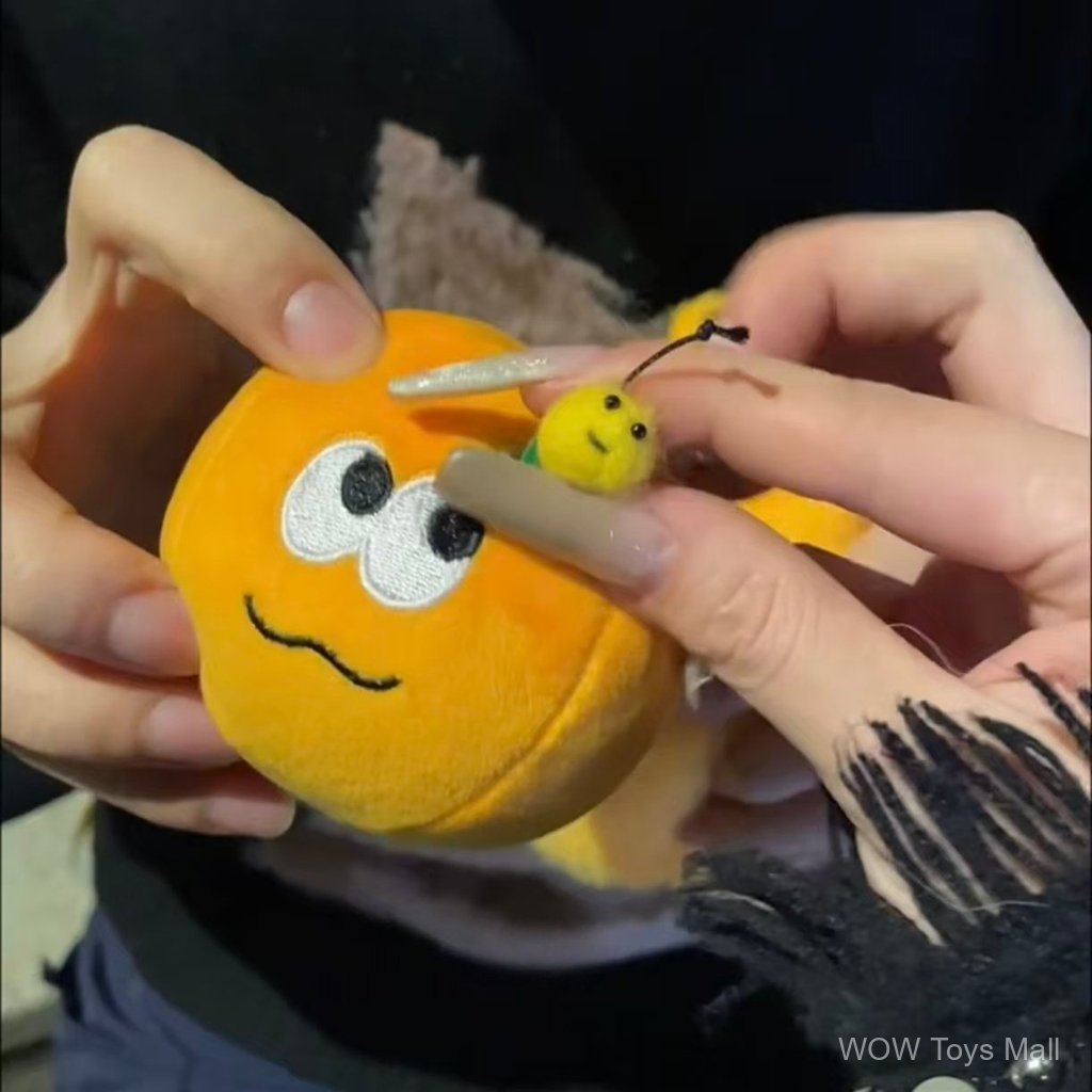 Spike Price Caterpillar Orange Doll Peelable Cute Rake Orange Doll có thể giấu quà tặng ngày lễ tình nhân bất ngờ cho bạn gái