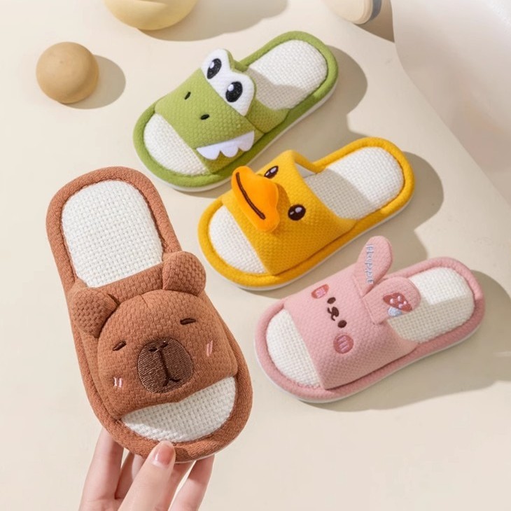 Hoạt Hình Động Vật Mùa Hè Dép Trẻ Em Thường Ngày Bốn Mùa Nhẹ Bé Trai Bé Gái Trong Nhà Nhà Trẻ Em Dép 262.3 VE94