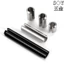 304 Chất Liệu Thép Không Gỉ Pin Co Giãn Đen 65 Thép Mangan Mở Hình Trụ Pin Định Vị Lò Xo Pin Móng Tay M6M8M10