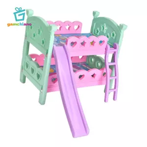 Gamchiano 1 / 12 1 / 6 Nhà Búp Bê Mô Hình Thu Nhỏ Giường Đồ Chơi Đồ Chơi Cho Phòng Khách Nhà