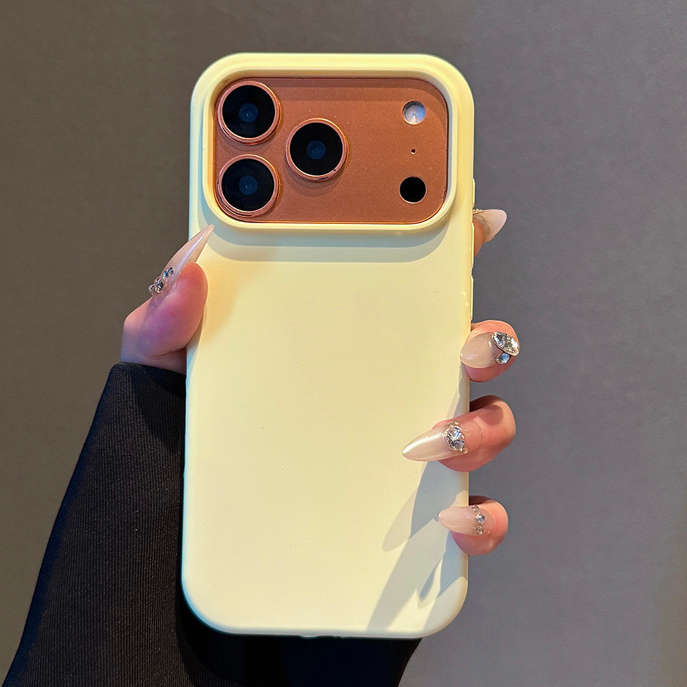 Ốp Điện Thoại Silicon Lỏng Màu Trơn Cho iPhone 17 Pro Max 17 Air 16 Plus 15 14 13 12 11 Vỏ Bảo Vệ Chống Sốc