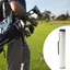 JFORY Chai Cát Golf Có Thể Đổ Lại - Thiết Bị Tập Luyện Ngoài Trời và Xe Đẩy Túi Phụ Kiện