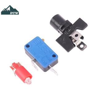DTW 1 Nút Arcade 60mm LED Tròn Lớn với Microswitch dành cho DIY Arcade Game - 12V 32A Thể Thao