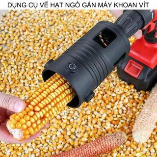 Máy Tách Hạt Ngô Tự Động | 2in1 bóc vỏ & tách hạt điện gia đình | Trợ thủ nông nghiệp đắc lực