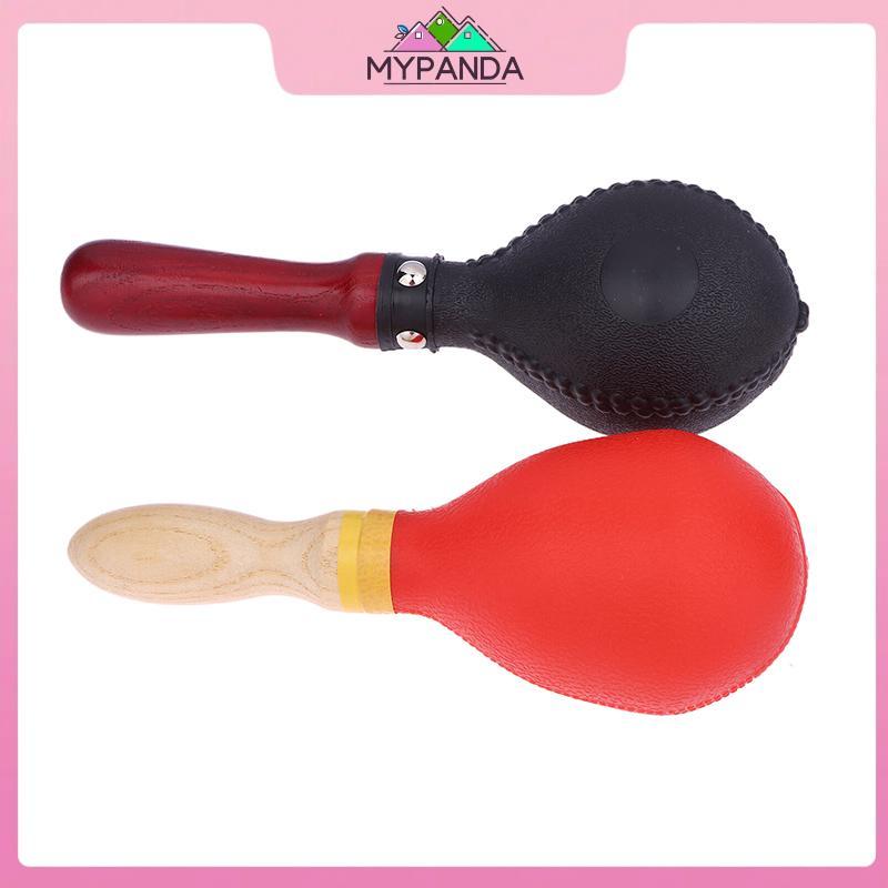 MYPANDA 2 Chiếc Chuyên Nghiệp Cặp Maracas Lắc Lục Lạc Búa Cát Bộ gõ Nhạc Cụ Cho Tiệc KTV Cho Trẻ Em.