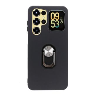 Thích hợp cho Oukitel C68 Plus Vỏ Điện Thoại TPU Silicon Giá Đỡ Nhẫn Phim Cường Lực Pudding Vỏ Mềm