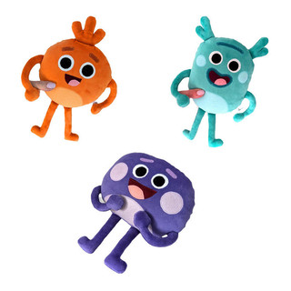 PLUS✨The Bumble Nums Búp bê sang trọng Vui nhộn Num Bumble Hoạt hình Hoạt hình Có nguồn gốc Plushie Gối đồ chơi nhồi bông mềm Trang trí nhà cửa Búp bê