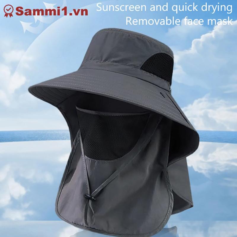 Mũ Chống Nắng Mùa Hè Chống Tia UV, Phù Hợp Nam Nữ Đi Bộ Đường Dài Và Cắm Trại