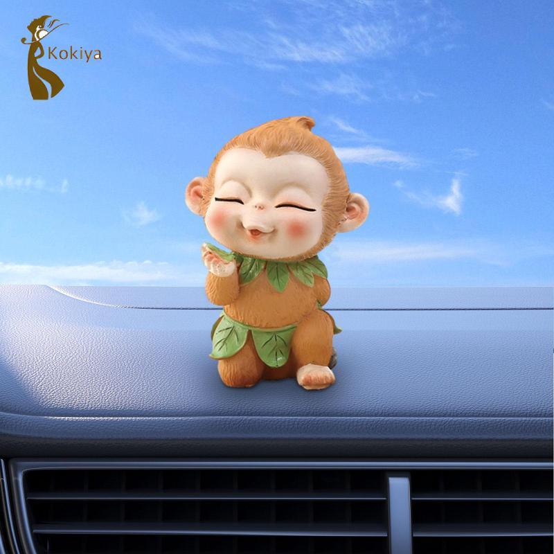 Tượng Khỉ Trang Trí Nhà Tân Gia Thu Nhỏ Nhựa Hình Tượng Tôn Ngộ Không Điêu Khắc Cho Ban Công Trong Nhà Sân Vườn Ngoài Trời Hiên Nhà Bãi Cỏ