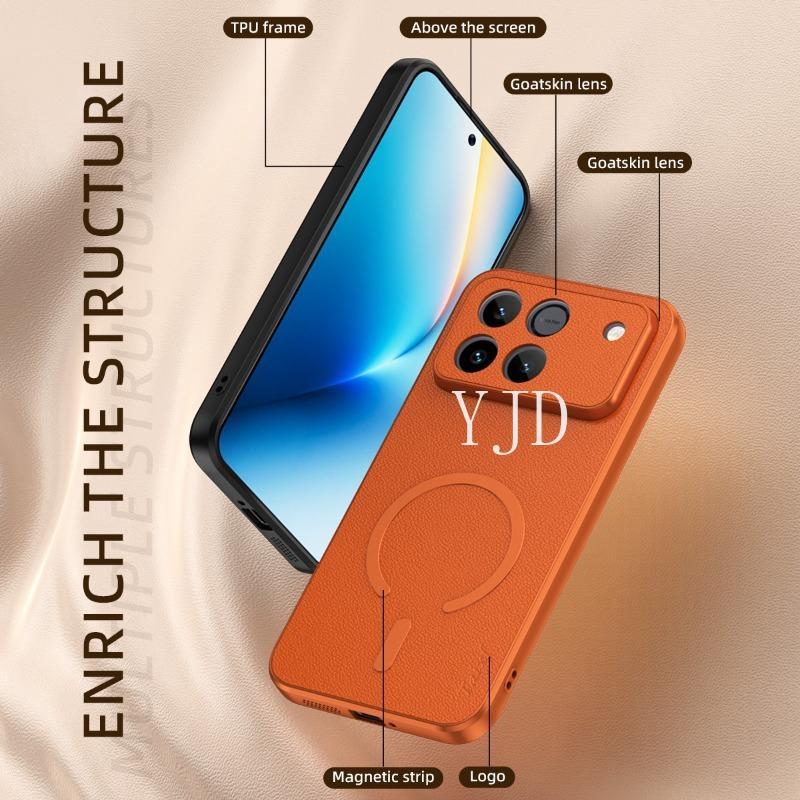 Ốp YJD Cho Honor Win Da Dê Cao Cấp TPU Khung Mềm Chống Rơi Vỏ Điện Thoại