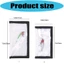 Shas 6 Cái Trong Suốt PVC Câu Cá Túi Mồi Câu Cá Quấn Mồi Găng Tay Cho Mồi An Toàn Bảo Quản Và Tiện Lợi Portabili