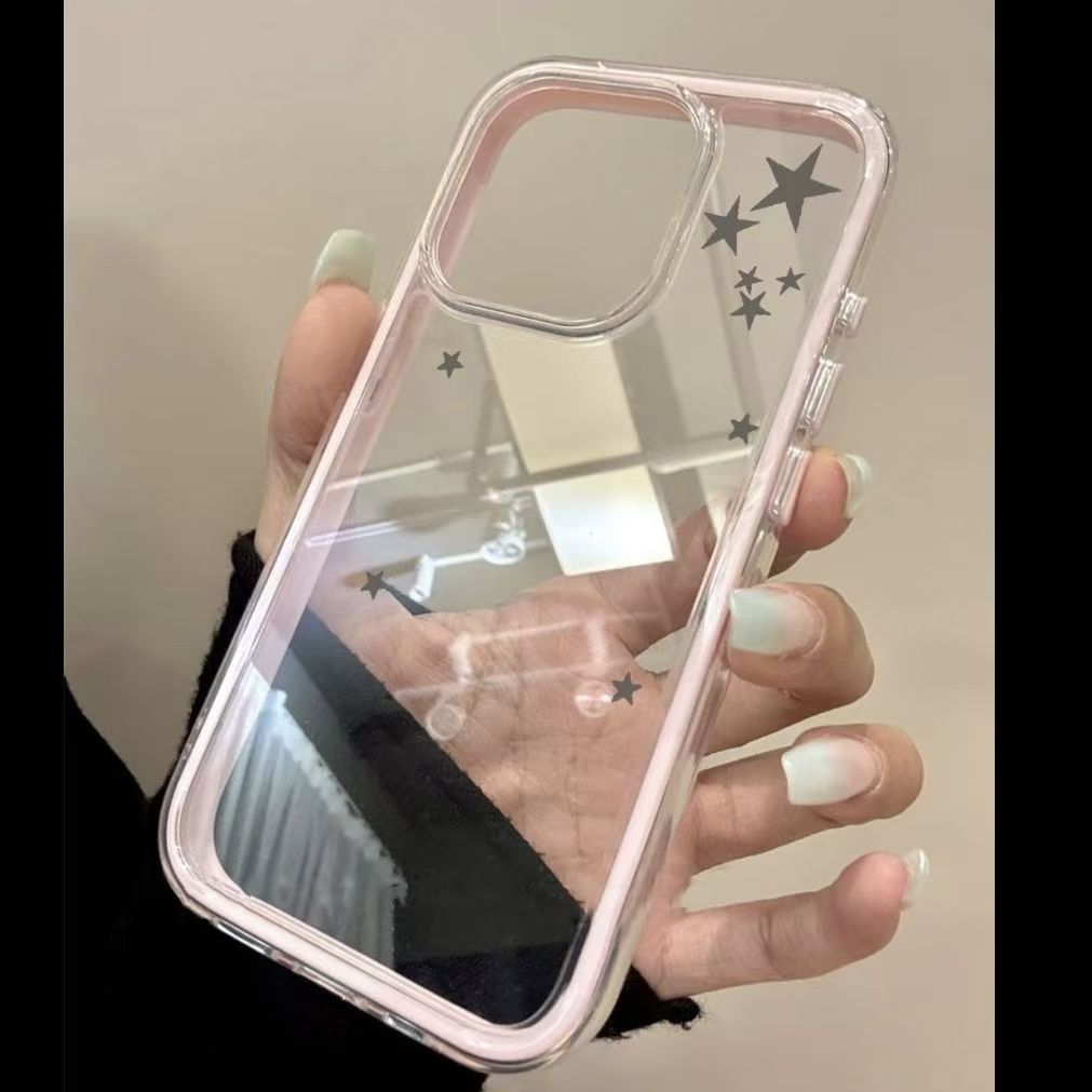 Mực chấm Pentacles cho 16 trường hợp iPhone 17Air 3 trong 1 bezel 14 13 11Pro