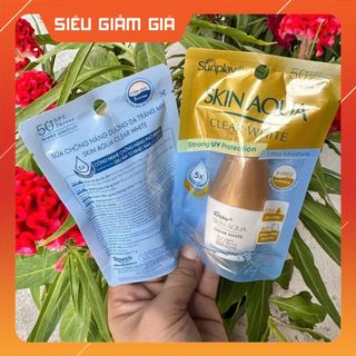 Combo 2 Tuýp Sữa chống nắng Sunplay Skin Aqua Mini Size 5g