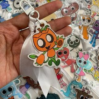 Dandy's World Bag Charm Keychain Yatta Astro Bassie Poppy Bobbete Cosmo Dyle Ginger Gourdy Pebble Shelly Sprout Tisha