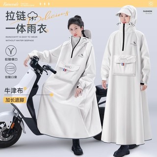 Áo mưa full body 2XL dành cho nữ, vải Oxford chống nước, phù hợp đi xe đạp và xe điện