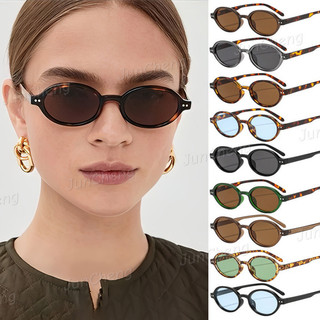 Kính râm gọng nhỏ hình bầu dục cổ điển dành cho nữ Mi Ding Thời trang đơn giản Chống tia cực tím