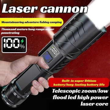 【Super Sáng 1000m/Zoom Linh Hoạt】Đèn Pin YH Thay Đổi Tiêu Cự - Đèn Pin Siêu Sáng/Đèn Pin Chiếu Xa/Đèn Pin Zoom/Đèn Pin Cắm Trại/Đèn Pin Khẩn Cấp