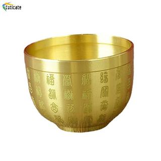 Đồng thau Phong Thủy Bát Để Bàn Trang Trí May Mắn Tượng Điêu Khắc Cornucopia Bai Fu Bát