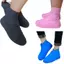Bigapple Giày Đi Mưa Chống Thấm Nước Silicone Unisex Ngoài Trời Chống Thấm Nước Chống Trơn Trượt RDG