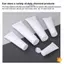 10 Chiếc 15 / 20 / 30 / 50 / 100ml Trắng Flip Top Rỗng Kem Dưỡng Da Có Thể Đổ Lại Ống Bóp Chống Rò Rỉ Du Lịch Cho Kem Dưỡng Da Tay DIY Mới