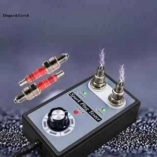 DIAPER & CORED 1 Bộ Xe Máy Đánh Lửa Cuộn Dây Cheer Spark Detector Có Thể Điều Chỉnh Lỗ Kép Spark Plug Test Spark Test Công Cụ Chẩn Đoán YTH