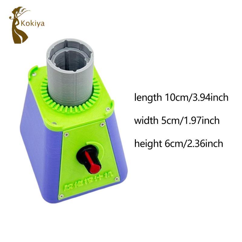 Máy trộn sắc tố mini cho mẫu sơn, đế hút acrylic, máy trộn sơn mẫu