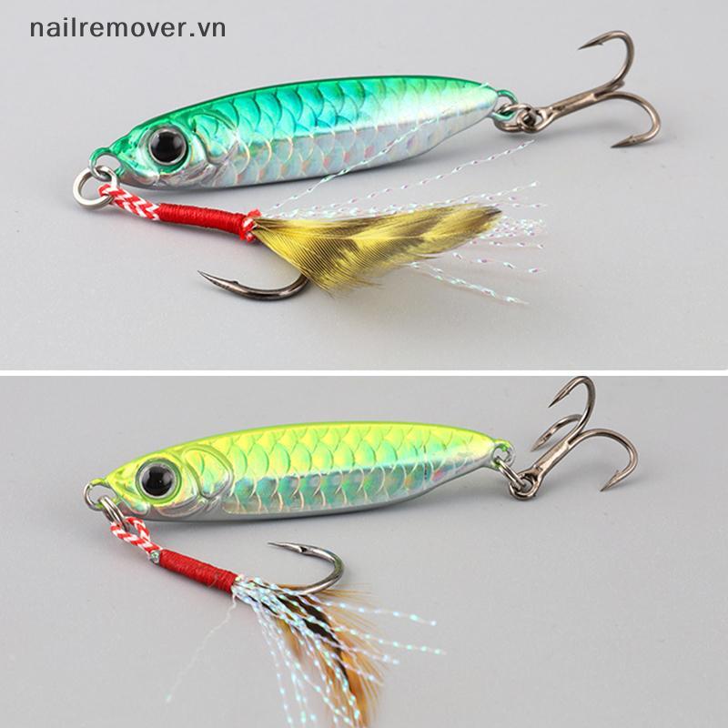 Mồi câu kim loại micro jig đa trọng lượng cho câu cá biển