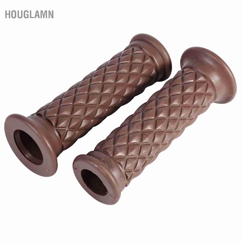Houglamn Tay Lái Xe Máy Anauto Tay Cầm 1 Cặp 7/8 Và Tay Cao Su Chống Trơn Trượt 22Mm Đầu Mở Nóng Đa Năng Cho quán Cafe Racer Xe Đạp Địa Hình Motocross