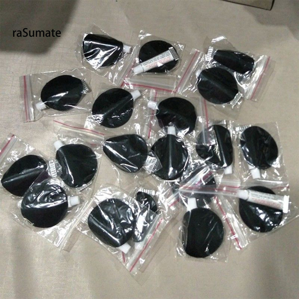 < rasumate > 2 Bộ Keo Dán Miếng Dán Bộ Dụng Cụ Sửa Chữa Nệm Không Khí PVC Bơm Hơi Ghế Sofa Thuyền