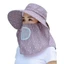 Exhila Ngoài Trời Thoáng Khí Mũ Chống Nắng Cổ Polyester Nắp Nhiều Màu Lựa Chọn