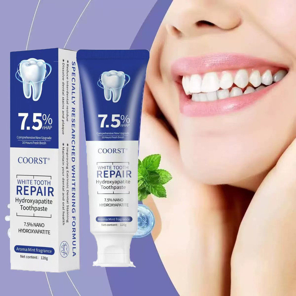 Kem đánh răng Hydroxyapatite7.Kem đánh răng Nano Hydroxygen Apatit% LRIJ