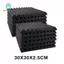 12 Chiếc Acoustic Foam Panel 30x30cm Cách Âm Đệm Bọt Biển Sử Dụng Tại Nhà