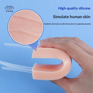 ELBBKG 1 Bộ Mô Phỏng Da Người Chống Rách Di Động Suture Huấn Luyện Mô Hình Venipuncture Tiêm Thực Hành Miếng Lót Dành Cho Học Sinh Y Tá Mới