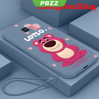 Ốp Điện Thoại Silicon Mềm Chống Sốc Hình Gấu Dâu Tây Cho samsung j7 prime samsung j4 plus j6 plus samsung j4 samsung j6 j7 pro Yx01