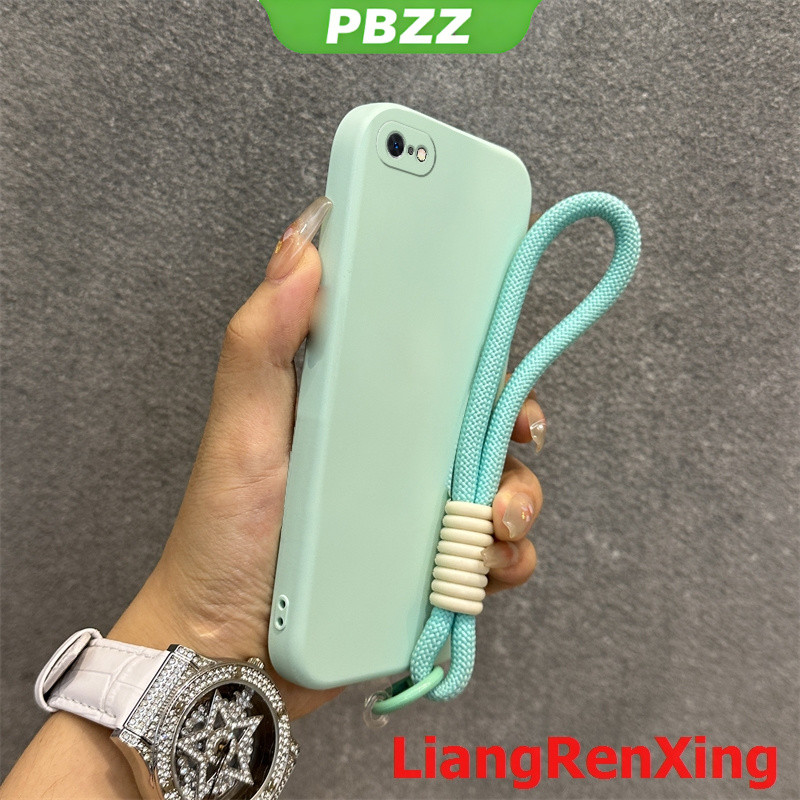 Ốp Lưng Cho iPhone 5s iPhone 5 iPhone 6 iPhone 6s iPhone 6 plus Vỏ Điện Thoại Softcase Silicon Lỏng Chống Sốc Thiết Kế Mới Thẩm Mỹ Có Dây Buộc YTDTGS01