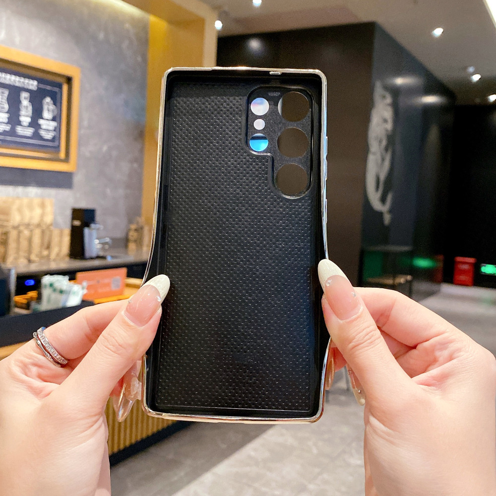 Ốp Điện Thoại Mạ Điện Kết Cấu TPU + PC Cho Samsung Galaxy S26 S25 S24 S23 Plus Ultra FE Edge A57 A56 A55 A54 A53 A37 A36 A35 A34 A26 A25 A24 A17 A16 A15 A14 A07 A06 5G 4G
