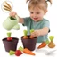 Excila Vai trò sáng tạo PlaySet Đồ chơi trồng cây với công cụ làm vườn cho trẻ mới biết đi