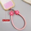 Điện Thoại Di Động Dây Nữ Cổ Tay Hoa Nhỏ Tươi Đẹp Mặt Dây Chuyền Trang Sức Silicon Ngắn Phong Cách Mạnh Mẽ Bền Du Lịch Ngoài Trời