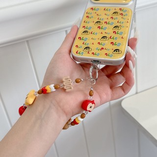 Vỏ điện thoại gấu nhỏ ngôi sao nhiều màu, đính hạt, dây treo thời trang, chống rơi, đa năng, kèm dây đeo