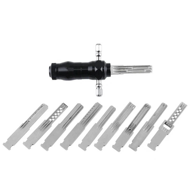 Bộ dụng cụ giấy bạc Storm-Tin cho công cụ thợ khóa cực kỳ Khóa chọn dụng cụ giấy bạc thiếc