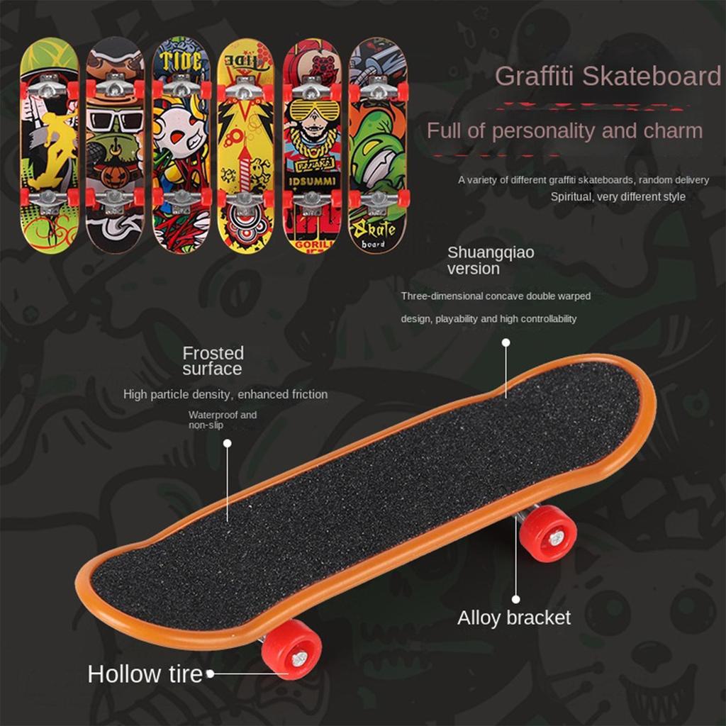 Mini Ngón Tay Ván Trượt Ramp Set Ngón Tay Skate Park Kit Ngón Tay Huấn Luyện Đồ Chơi Dành Cho Người Lớn Trẻ Em Nam Nữ sonlekvn