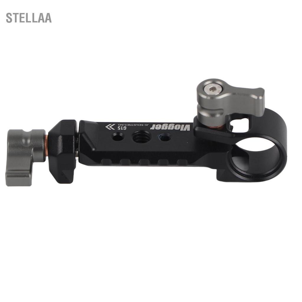 Stellaa KIMISS 15mm Cần Kẹp Nhanh Đĩa Phát Hành Ống Railblock Máy Ảnh SLR Nối Dài Chân Đế với 1/4 Inch Lỗ Vít