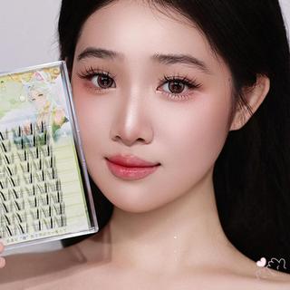 IOIIK 10 hàng-- Lông mi giả truyện tranh phong cách hồ ly kiểu Trung Quốc tạo mắt hươu con - Lông mi giả bó đơn thân chỉ cá trong suốt, tạo đôi mắt tự nhiên sinh động quyến rũ mềm mại