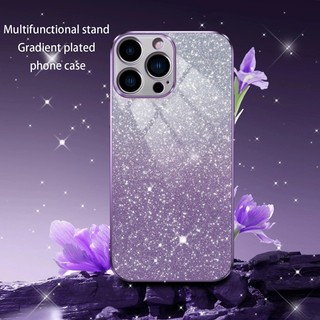 Ốp Lưng Silicon Mềm Mạ Sang Trọng Cho Xiaomi 15T 14T 13T Pro Kim Sa Lấp Lánh Vỏ Chống Sốc