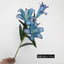 Hoa Ly Giả Phong Cách Phục Hưng Châu Âu 70cm (3 Đầu Hoa) Hoa Lụa Cao Cấp Decor Phòng Khách Bàn Ăn Sang Trọng Phụ Kiện Chụp Ảnh (1 Cành)