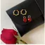 Retro Nhỏ Giọt Men Trái Tim Bông Tai Niche Thiết Kế Cao Cấp Bông Tai Hợp Thời Trang Ánh Sáng Sang Trọng Sang Trọng Sang Trọng Sang Trọng Sang Trọng Bông Tai Nữ