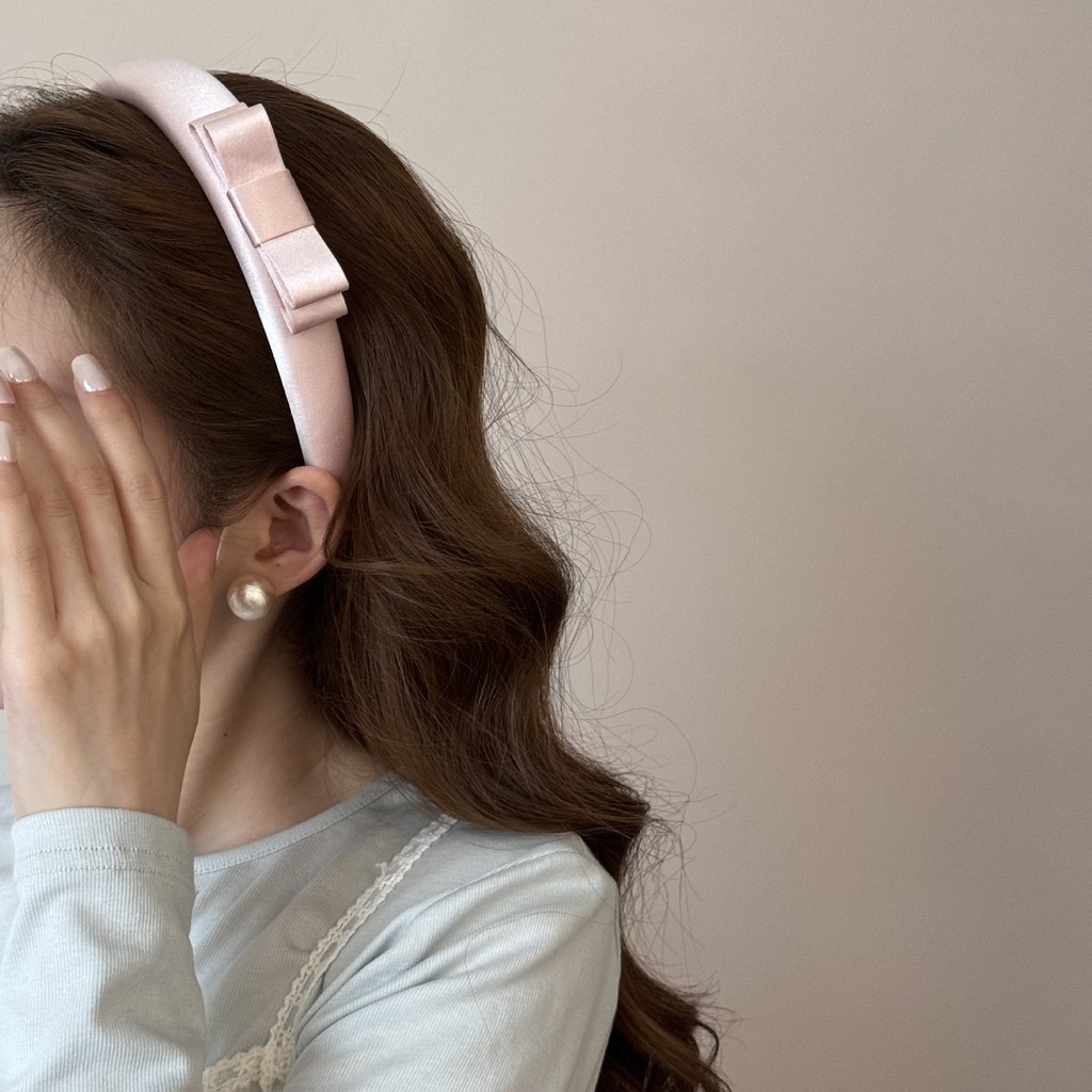 Ngọt Nơ Thắt Nơ Ruy Băng Đầu Nữ Tóc Hoop