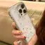 Sơn mài Mây Sương 16 ốp lưng iPhone 17 14/13/11 Pro Đính Đá Pha Lê Ngôi Sao