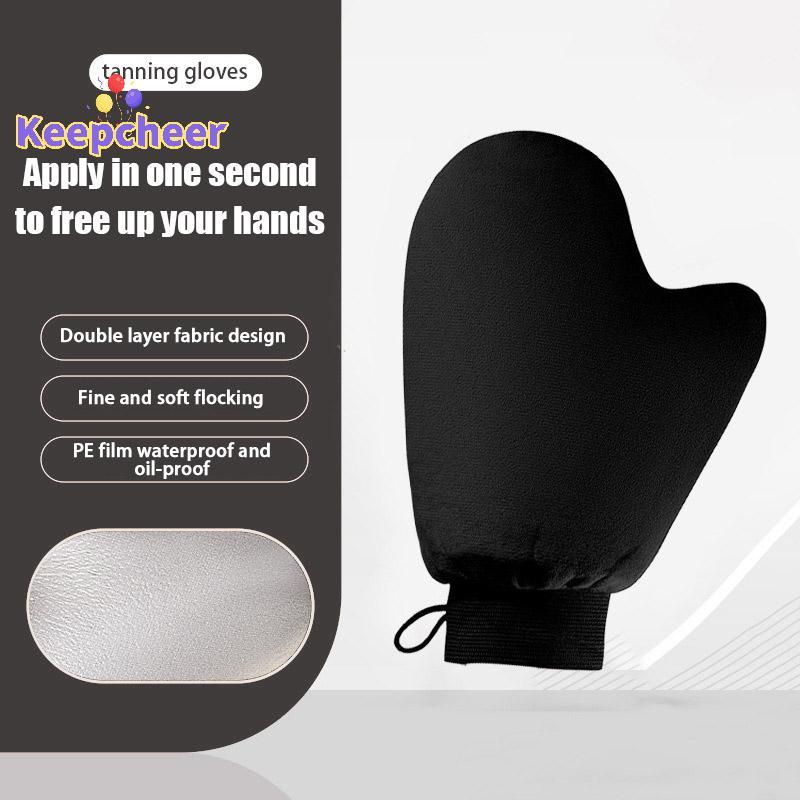 [Keepcheer] Dụng cụ bôi găng tay tự Tan có thể tái sử dụng Kem dưỡng da Mousse Body Tool Mới