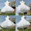 WEETW Gothic Petticoat, Lưới Mềm Co Giãn Eo Crinoline Underskirt, Nửa Trượt Thiết Kế Không Xương Màu Trắng 30 / 35 / 40 / 45cm Tutu Váy Phồng Đảng Khiêu Vũ